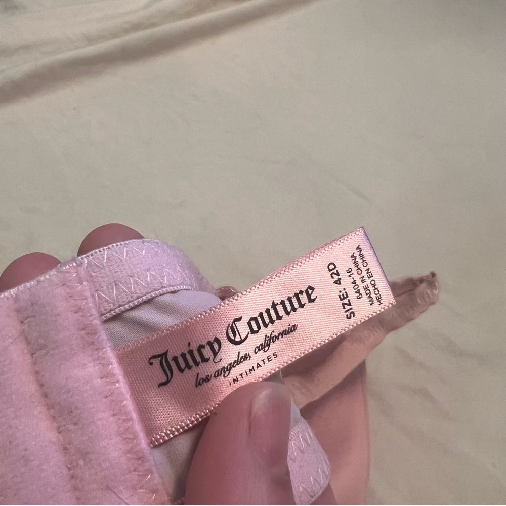 Women's juicy couture Pink Bra - Picture 9 of 11